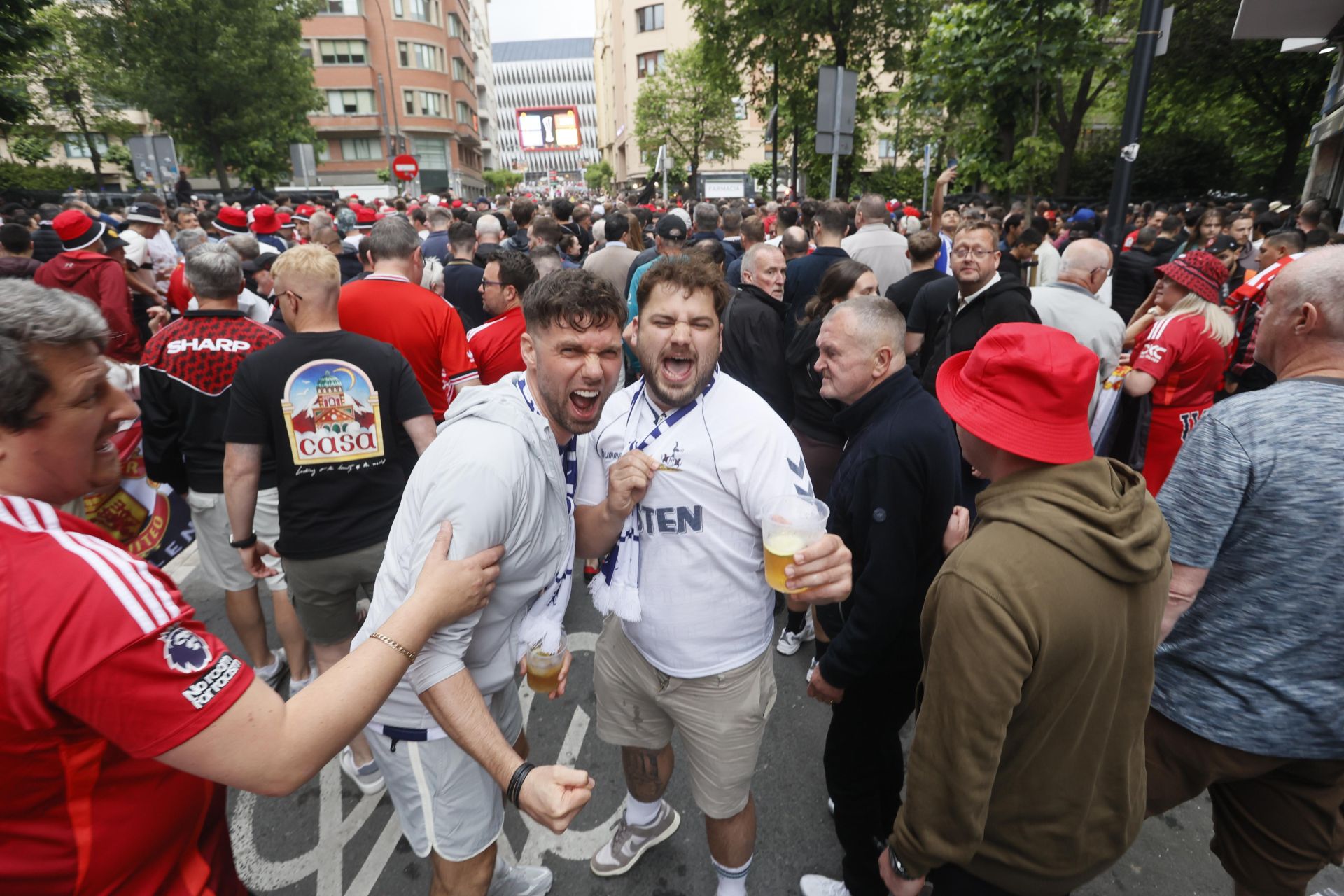 La final ya se juega en las calles de Bilbao