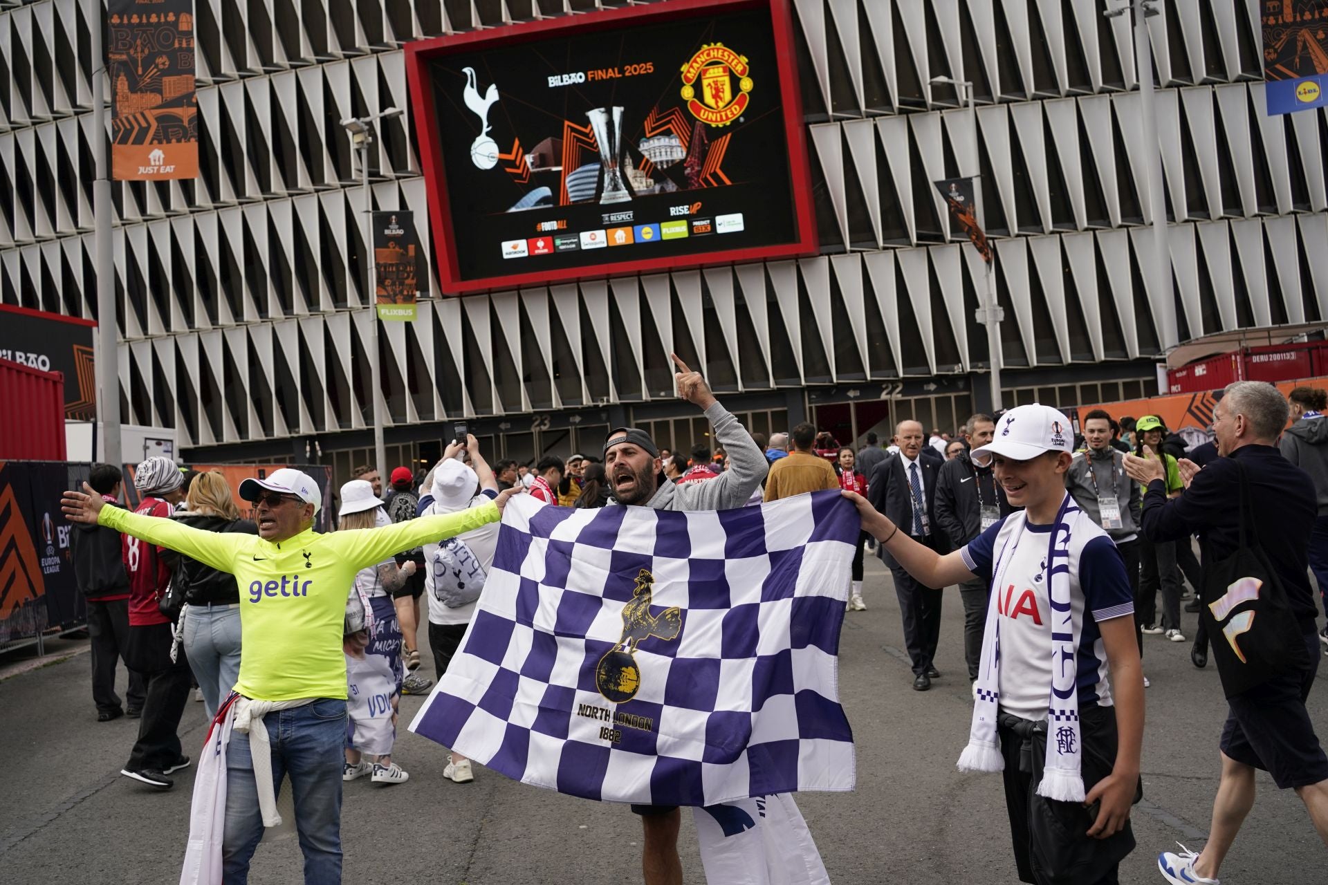 La final ya se juega en las calles de Bilbao