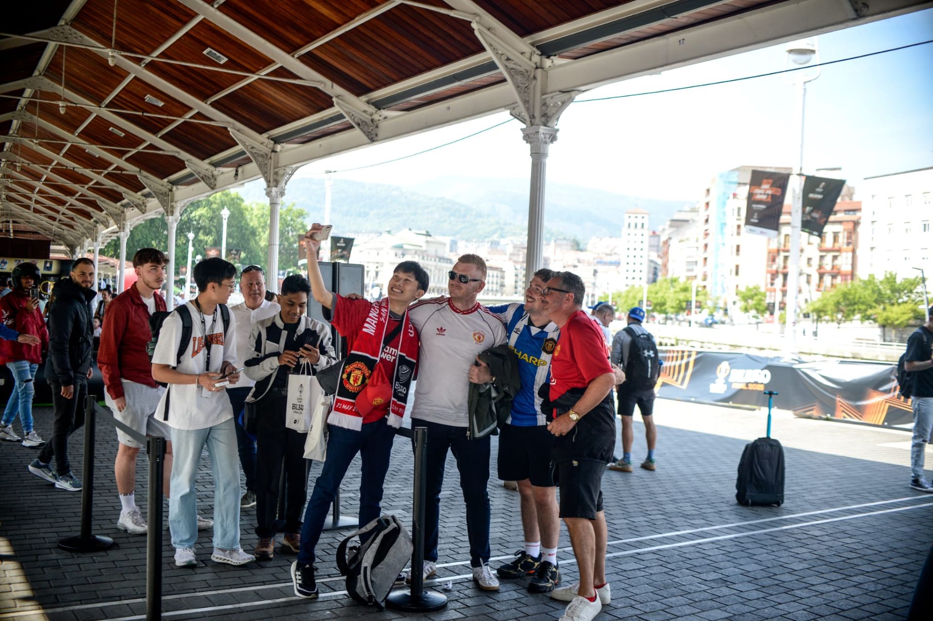 La final ya se juega en las calles de Bilbao