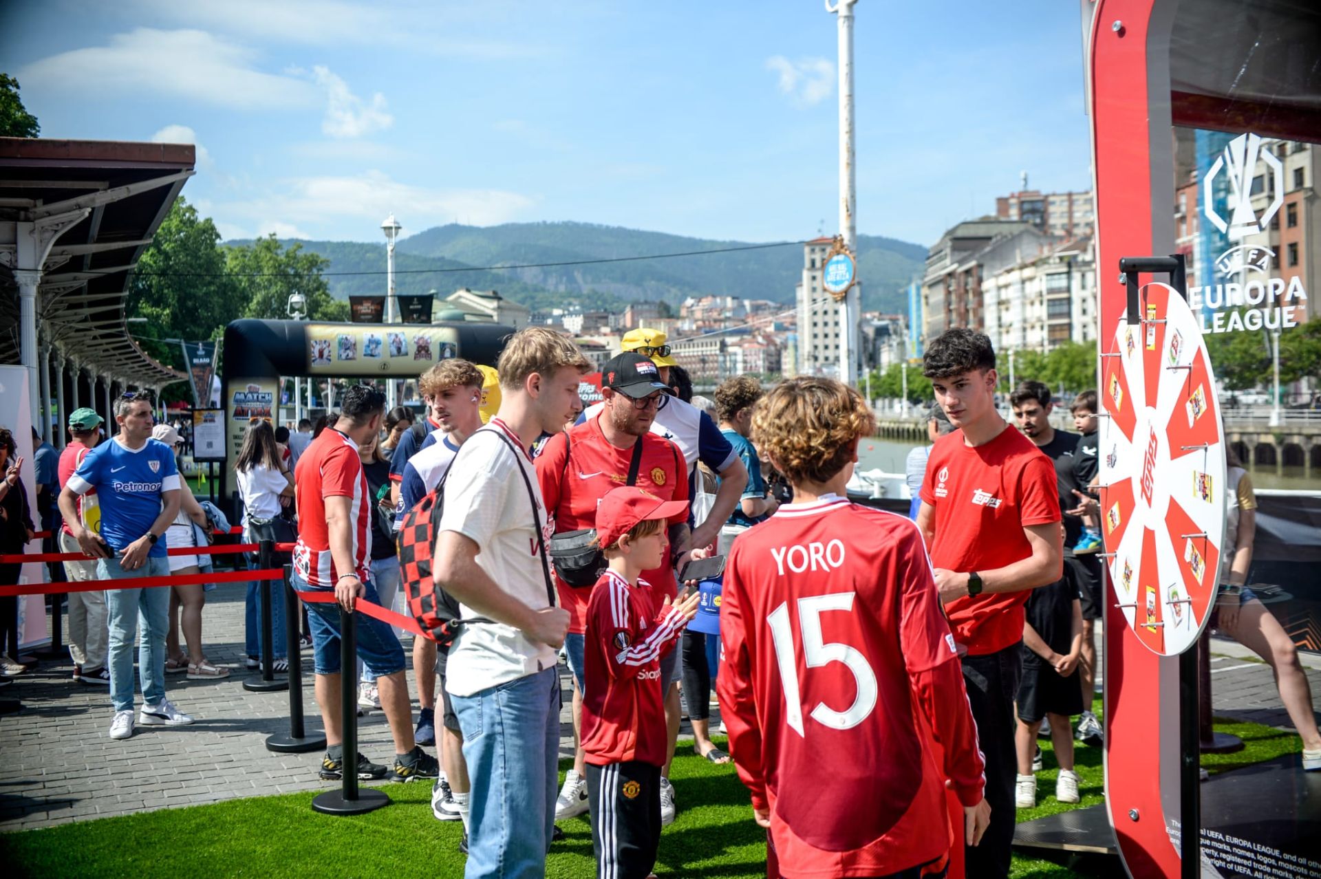 La final ya se juega en las calles de Bilbao