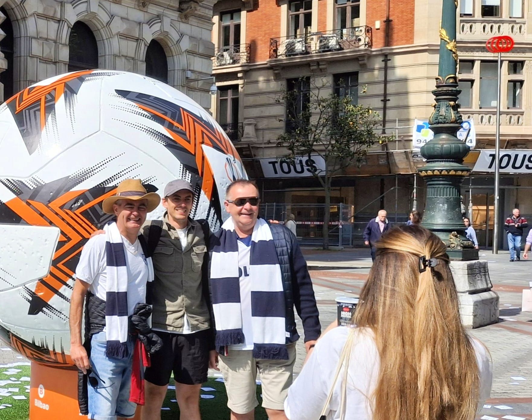 La final ya se juega en las calles de Bilbao
