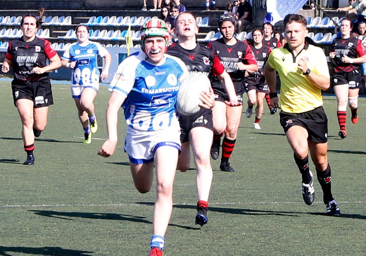 El equipo senior femenino de Durango Rugby buscará el billete a la final