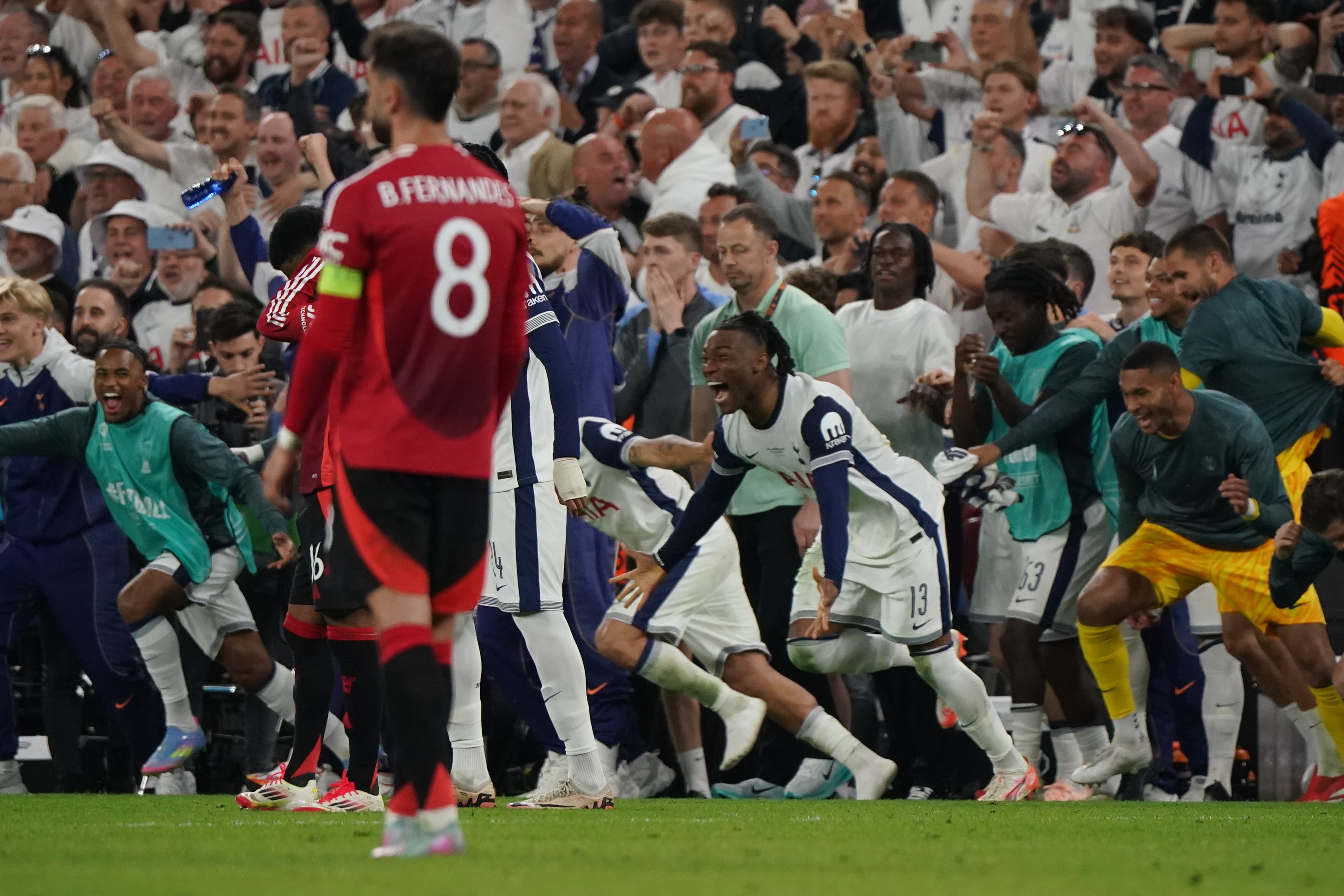 Las mejores imágenes del Tottenham-Manchester United