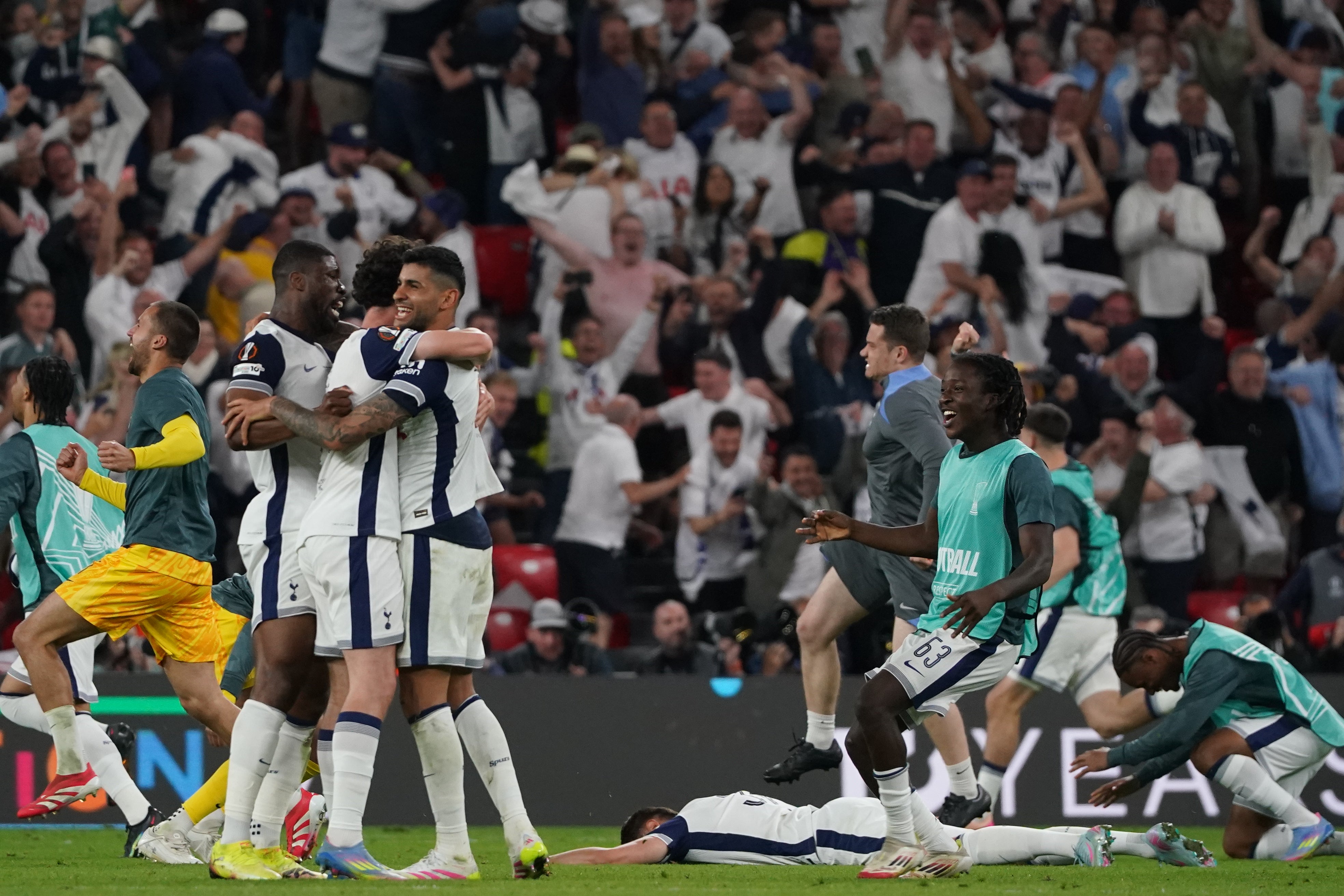 Las mejores imágenes del Tottenham-Manchester United