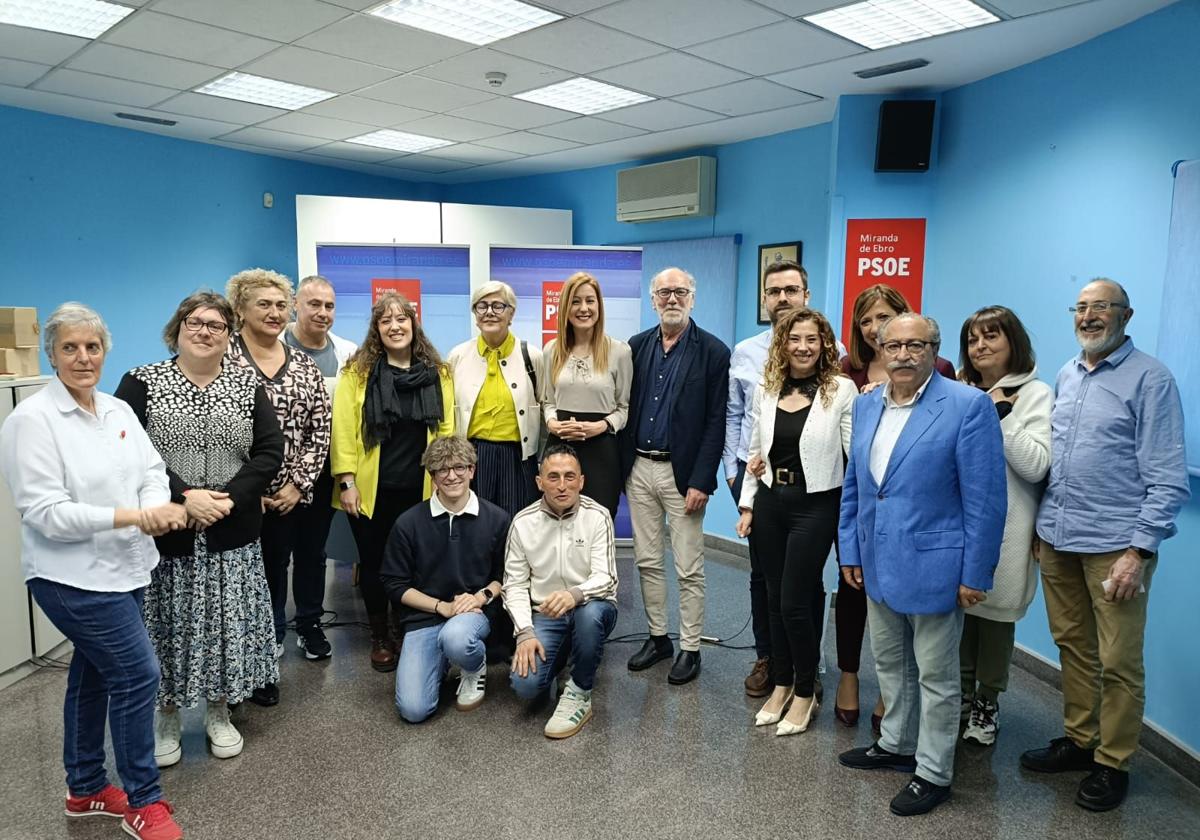 Aitana Hernando, elegida de nuevo Secretaria General del PSOE en Miranda