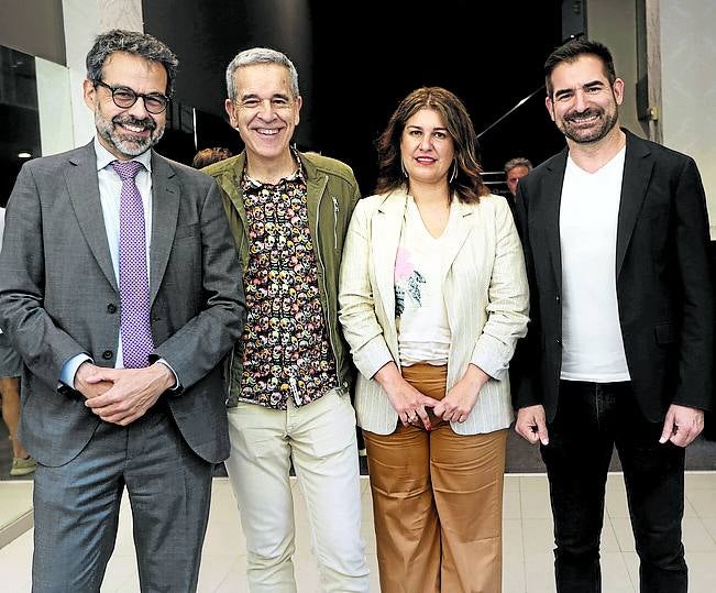 Carlos García Buendía, Jorge Aio, Naiara Fernández Madariaga y Ángel Rodrigo.