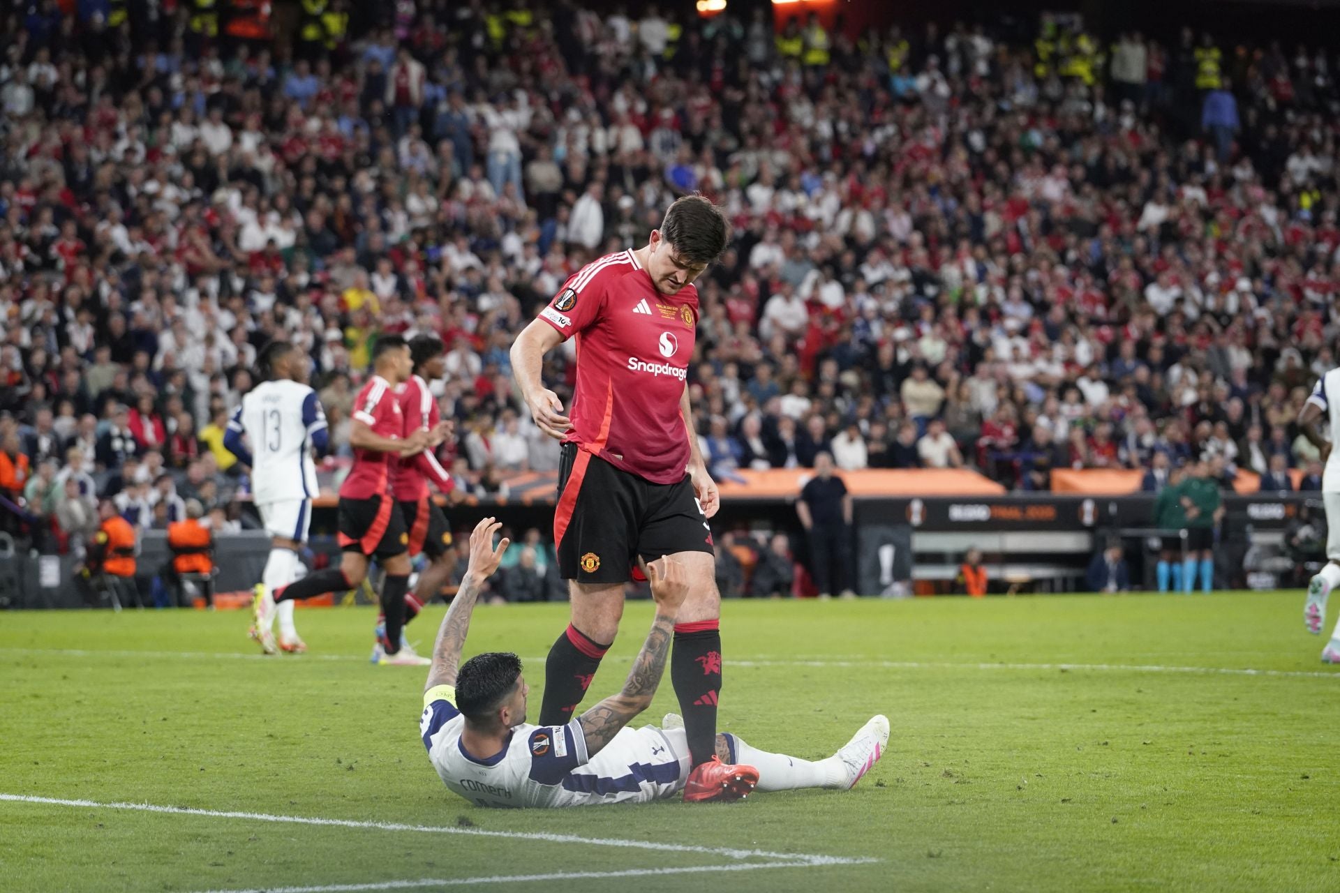 Las mejores imágenes del Tottenham-Manchester United
