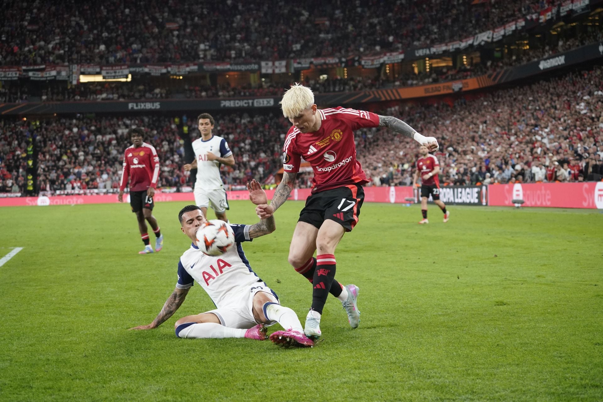 Las mejores imágenes del Tottenham-Manchester United