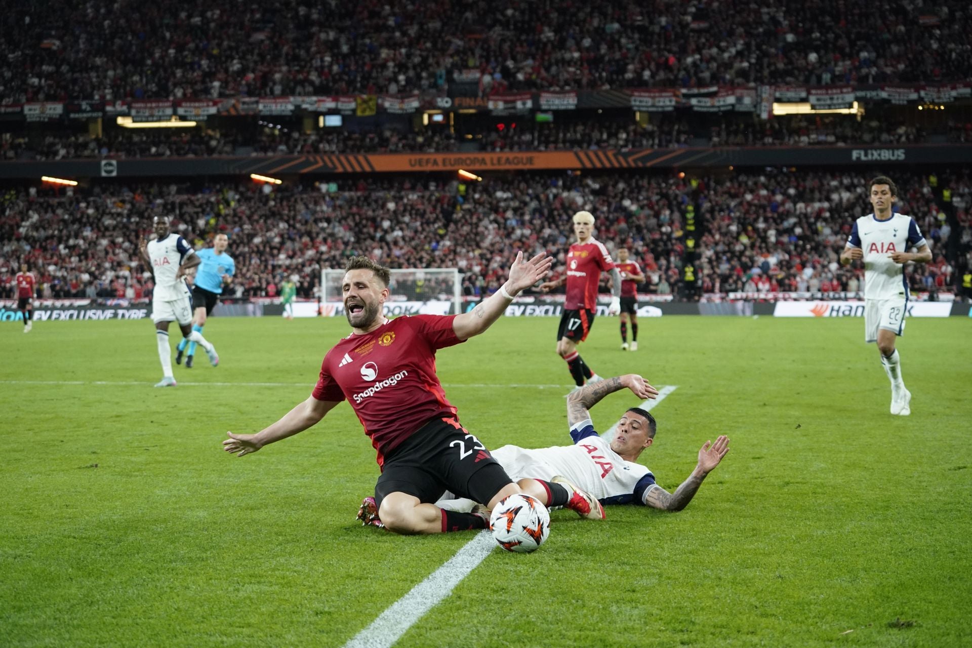 Las mejores imágenes del Tottenham-Manchester United