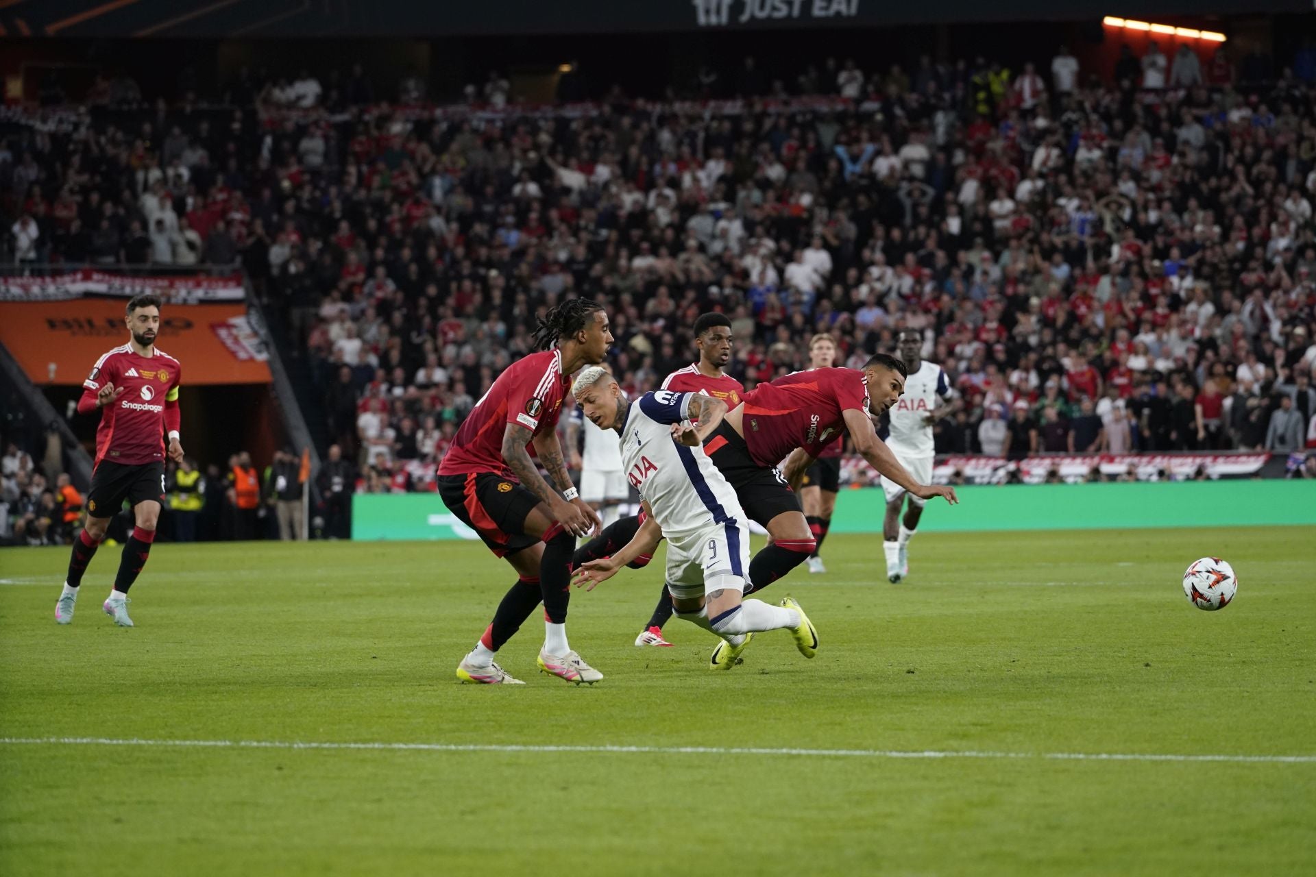 Las mejores imágenes del Tottenham-Manchester United
