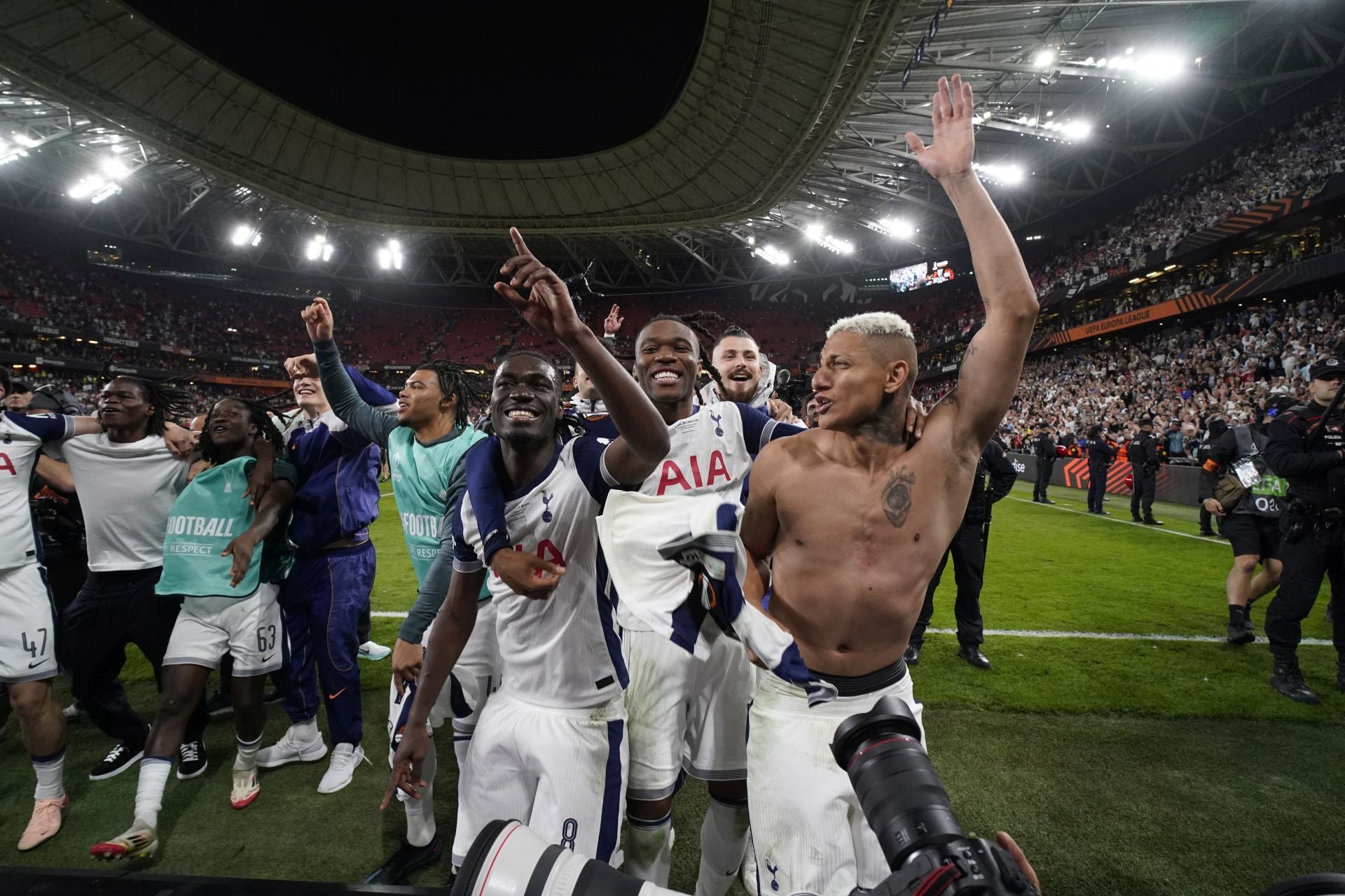 Las mejores imágenes del Tottenham-Manchester United