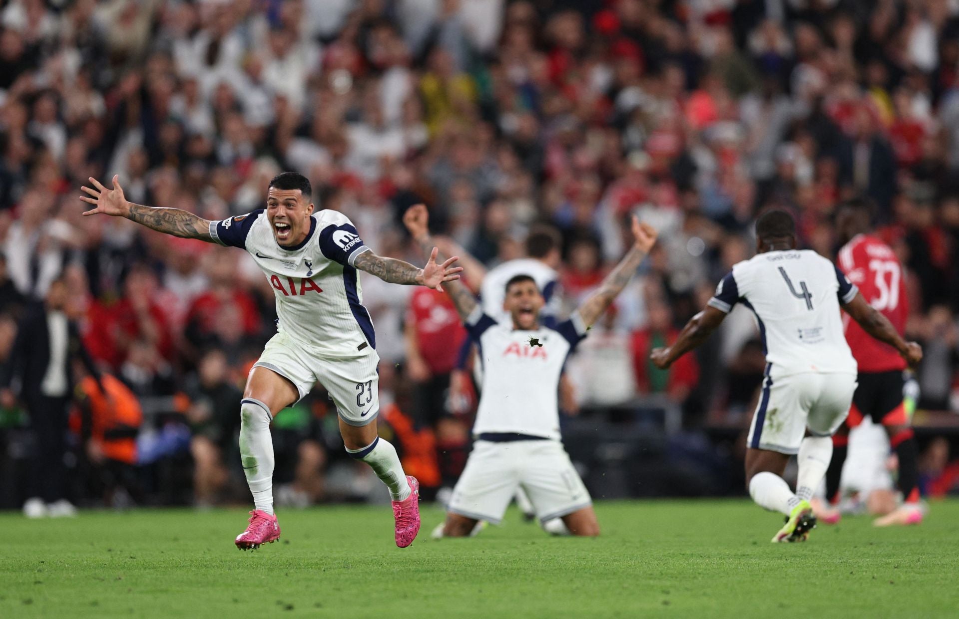 Las mejores imágenes del Tottenham-Manchester United