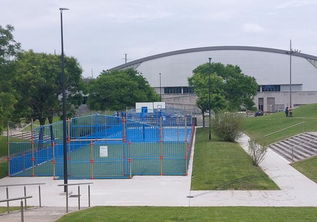 Uno de estos nuevos espacios está frente al polideportivo de Lasesarre.