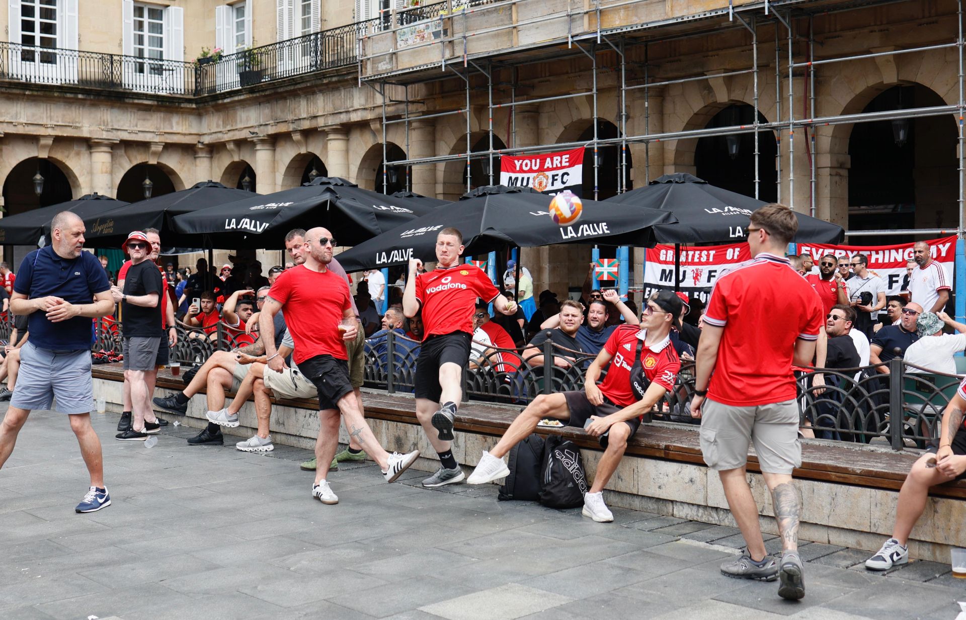 La final ya se juega en las calles de Bilbao