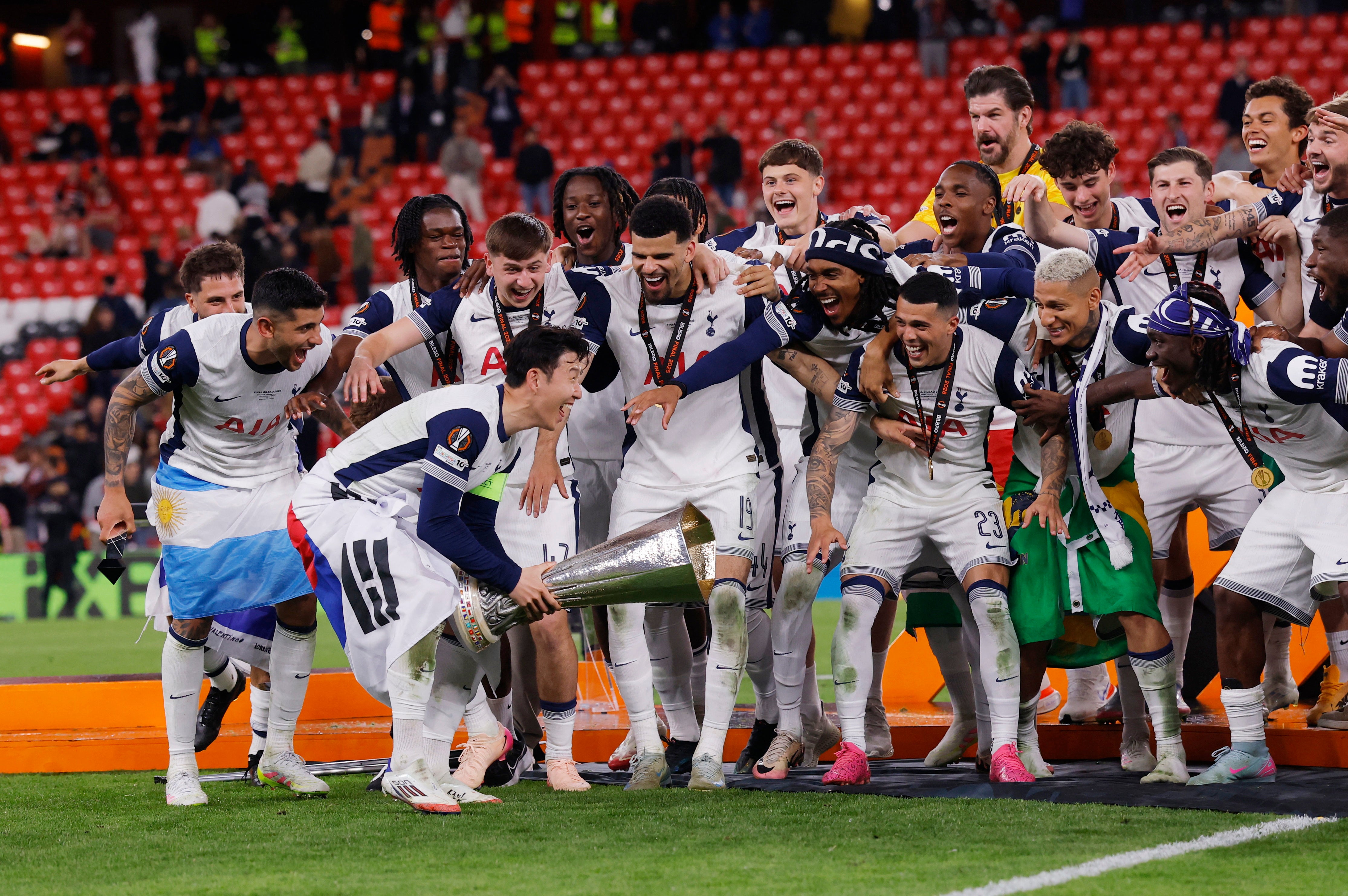 Las mejores imágenes del Tottenham-Manchester United