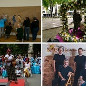 Flores, pintxos gratis, bailes africanos, txakoli... Un variado fin de semana en Álava