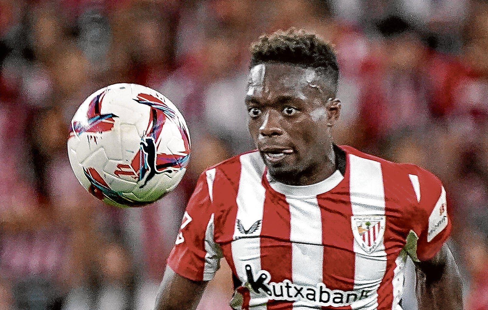 Álvaro Djaló en San Mamés ante el Betis.