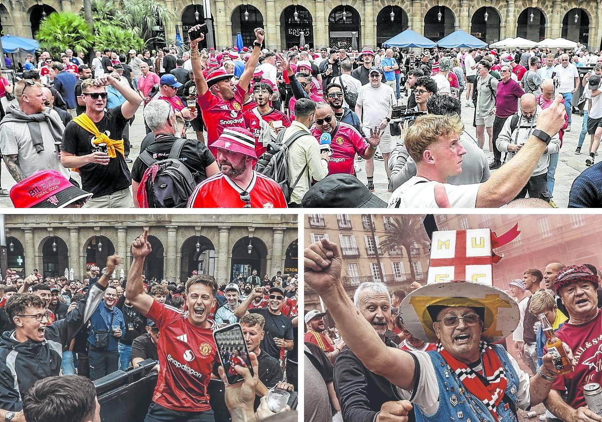 Los ingleses inundan los bares de la Plaza Nueva y decepcionan al resto