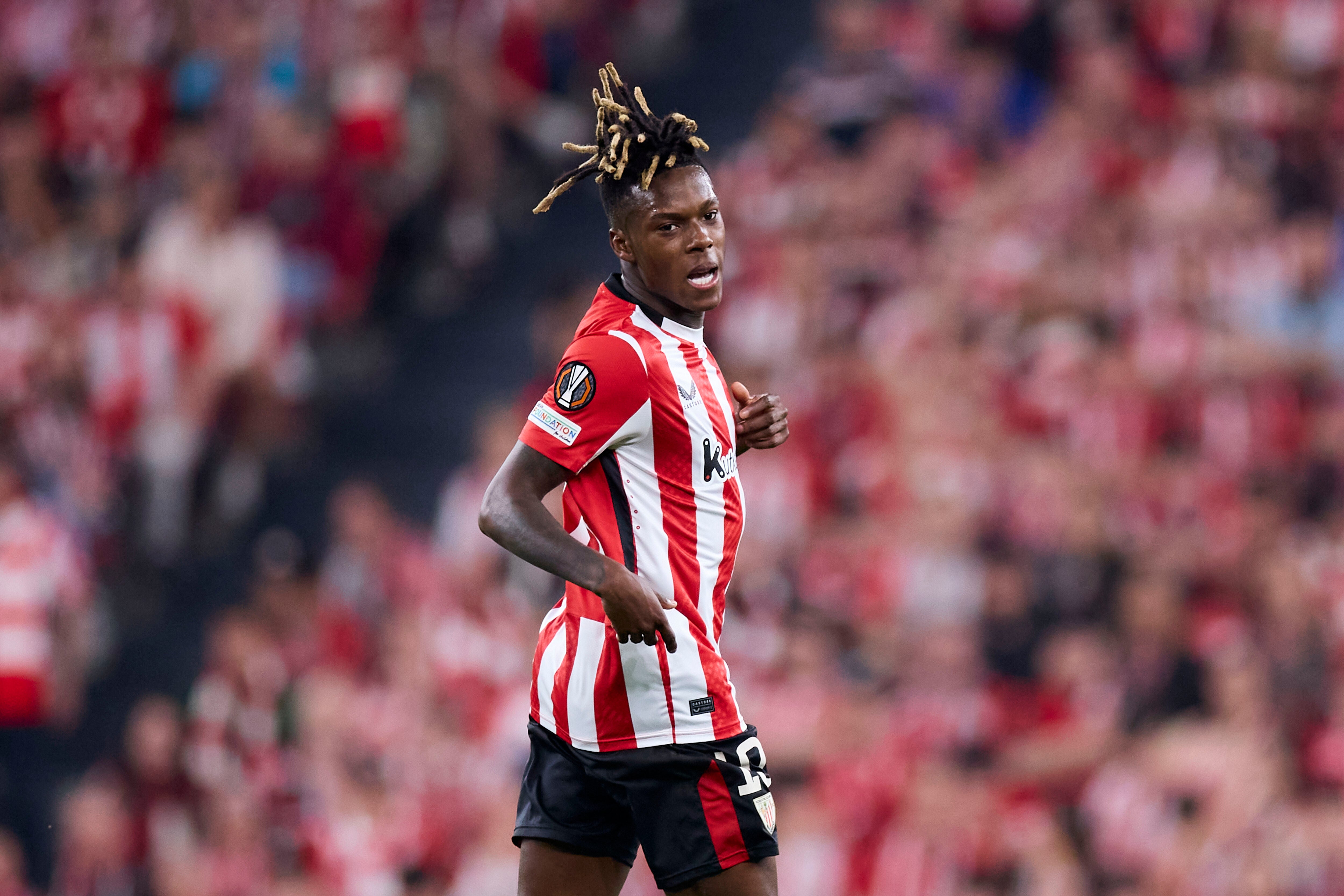 Nico Williams, elegido en el once de la temporada de la Europa League