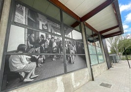 Una de las imágenes que recuerdan al tren Vasco-Navarro.