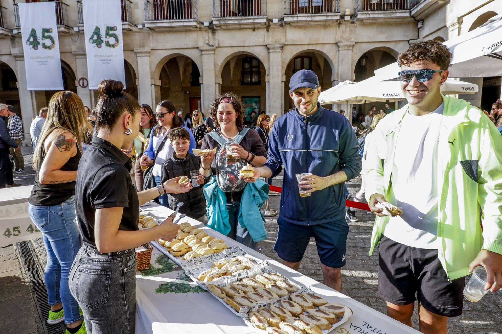 La fiesta de la capitalidad de Vitoria en imágenes