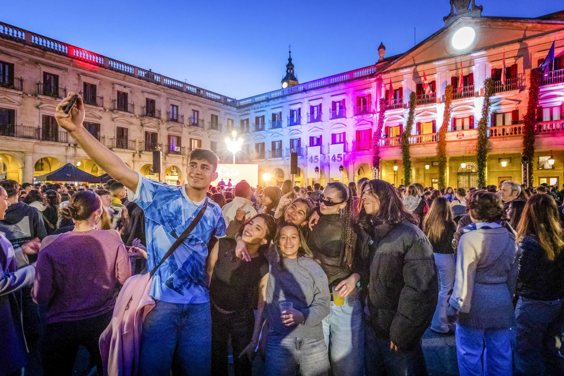 La fiesta de la capitalidad de Vitoria en imágenes