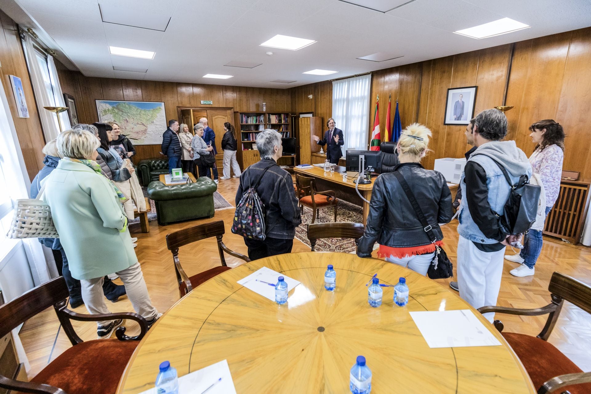 Visita a la Delegación del Gobierno en el País Vasco.