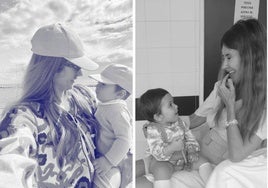 La influencer Atrendylife se reencuentra con su hijo un mes después del accidente en el que perdió a su marido: «Lo necesitaba»
