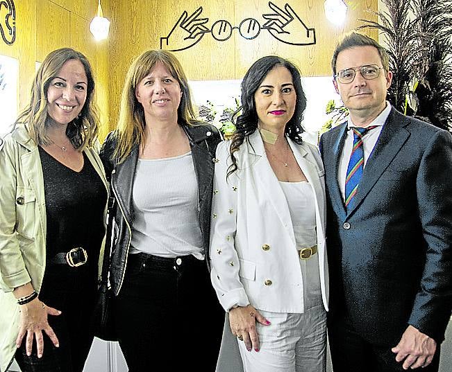 Idoia Ondarra, Janire Torvisco, Inma Guerrero García y Miguel Ángel Calle.