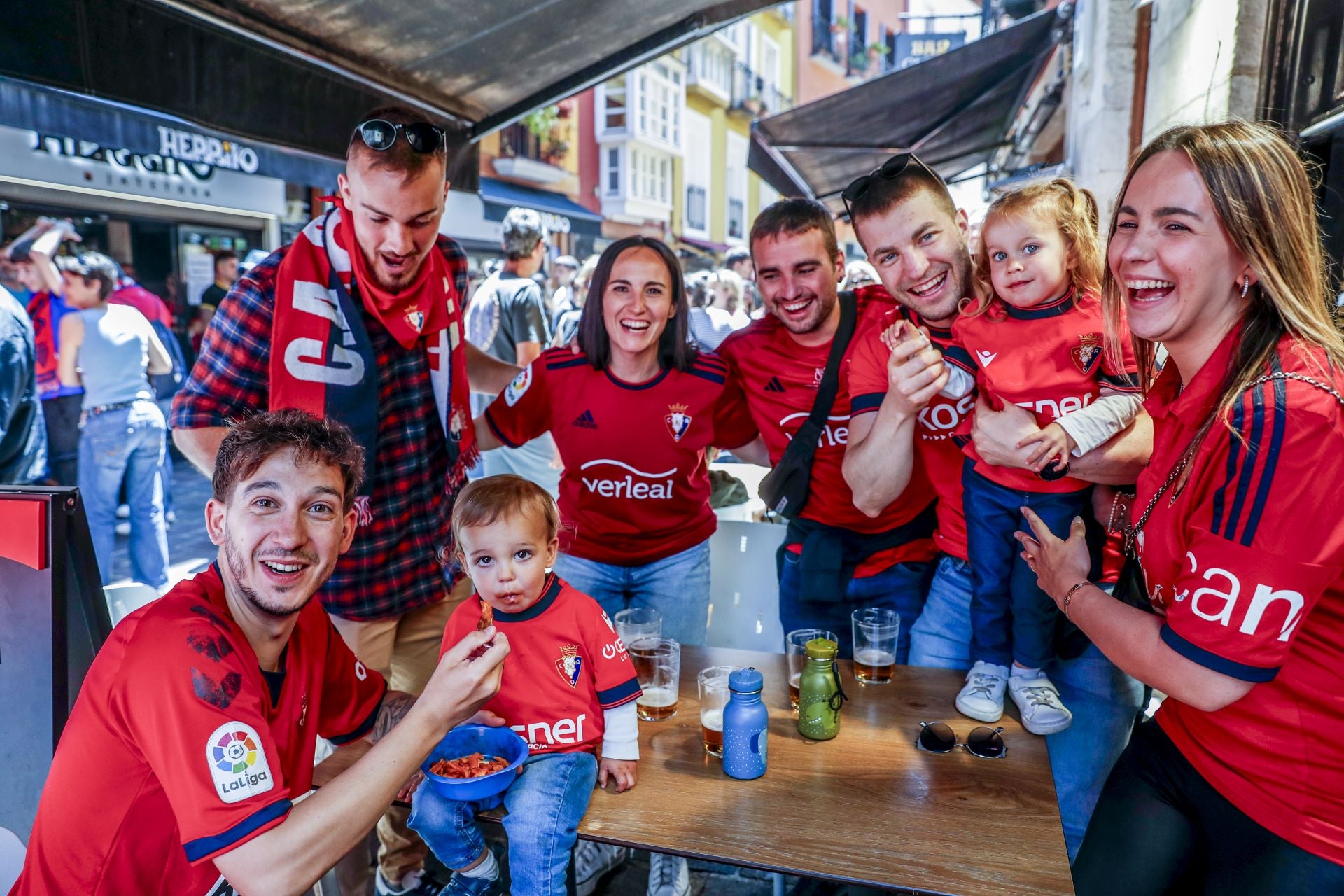 Las mejores imágenes de la previa del Alavés-Osasuna