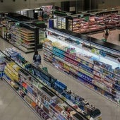Interior del Mercadona ubicado en Rodríguez Arias.