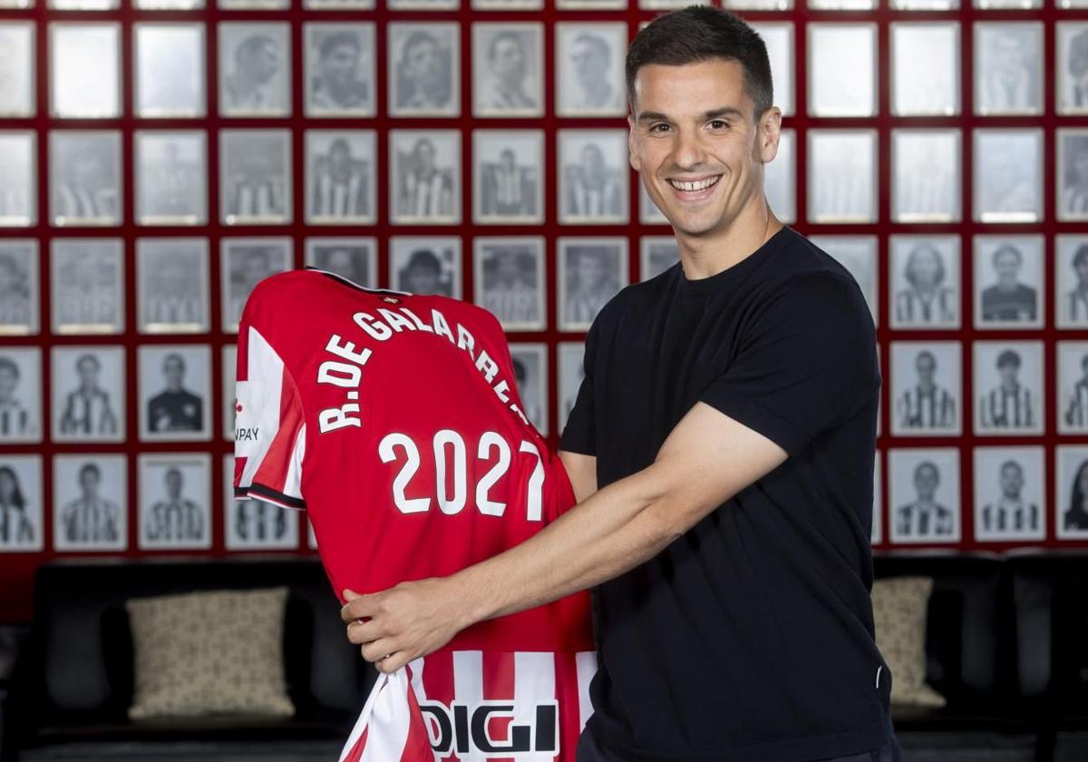 Galarreta renueva con el Athletic hasta 2027: «Estoy muy contento por alargar dos años más este sueño»