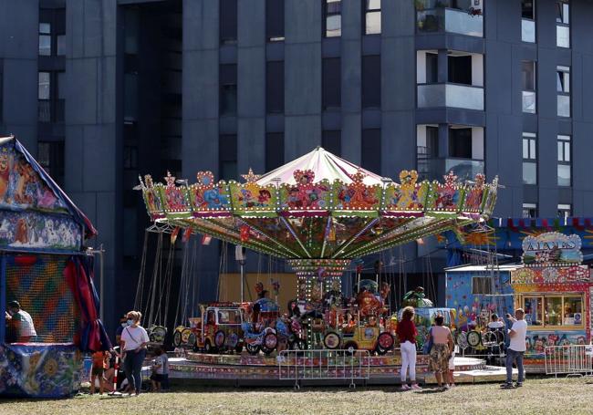 En Zabalgana no faltarán las barracas para el disfrute de los más pequeños.