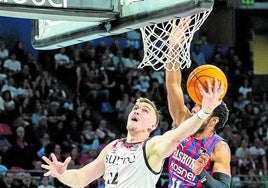 Gielo busca el aro pasado ante el Baskonia.