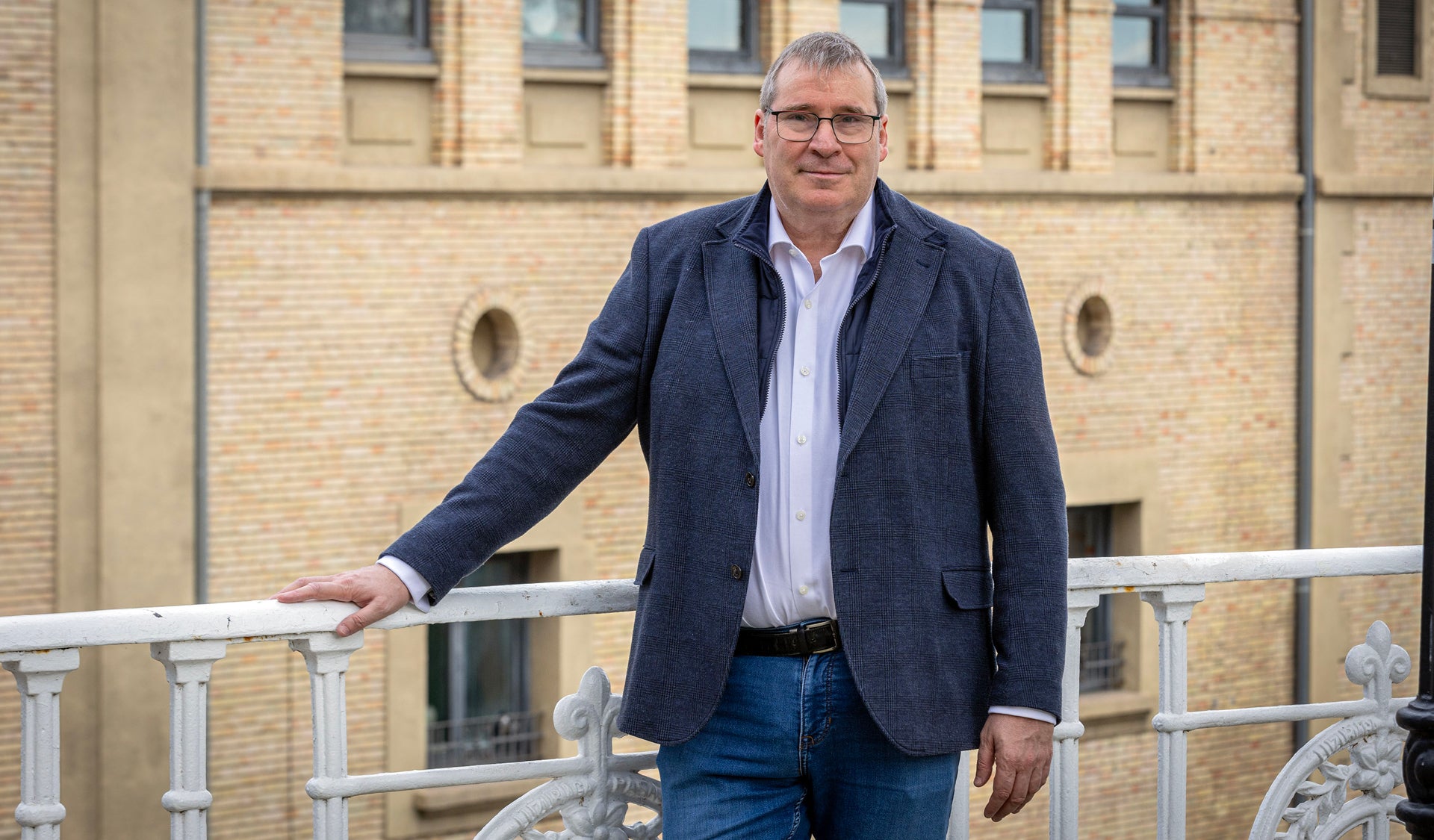 Javier Conde, presidente de le Federación Española de Pelota.