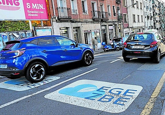 Persecución del coche por las Zonas de Bajas Emisiones