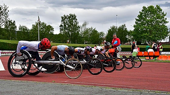 Deportistas paralímpicos de 14 países se citarán en Basauri este domingo