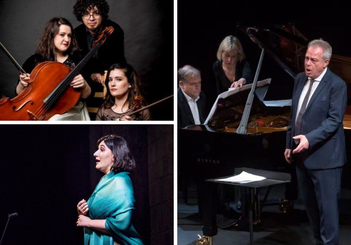Trio da Vinci, Beth Taylor y Christoph Prégardien, protagonistas del ciclo en Valdegovía.