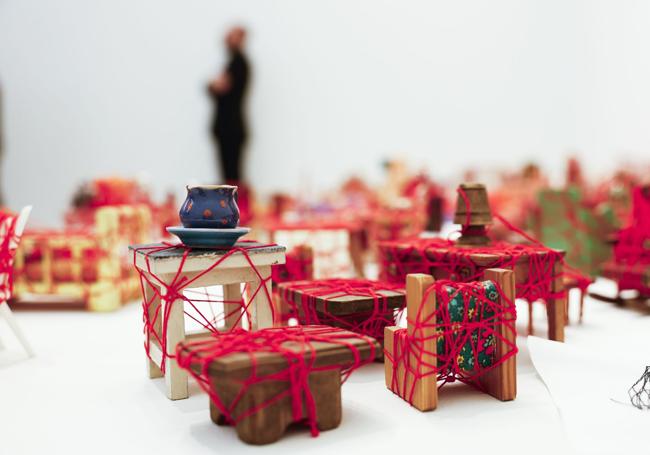Las miniaturas recubiertas de lana.