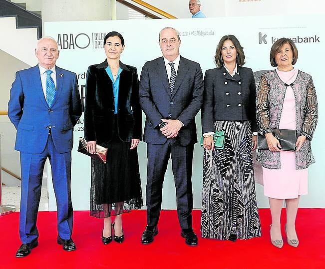 Txema Bilbao, Laura Abasolo, Hipólito Suárez, Marta Barredo y María Luisa Molina.