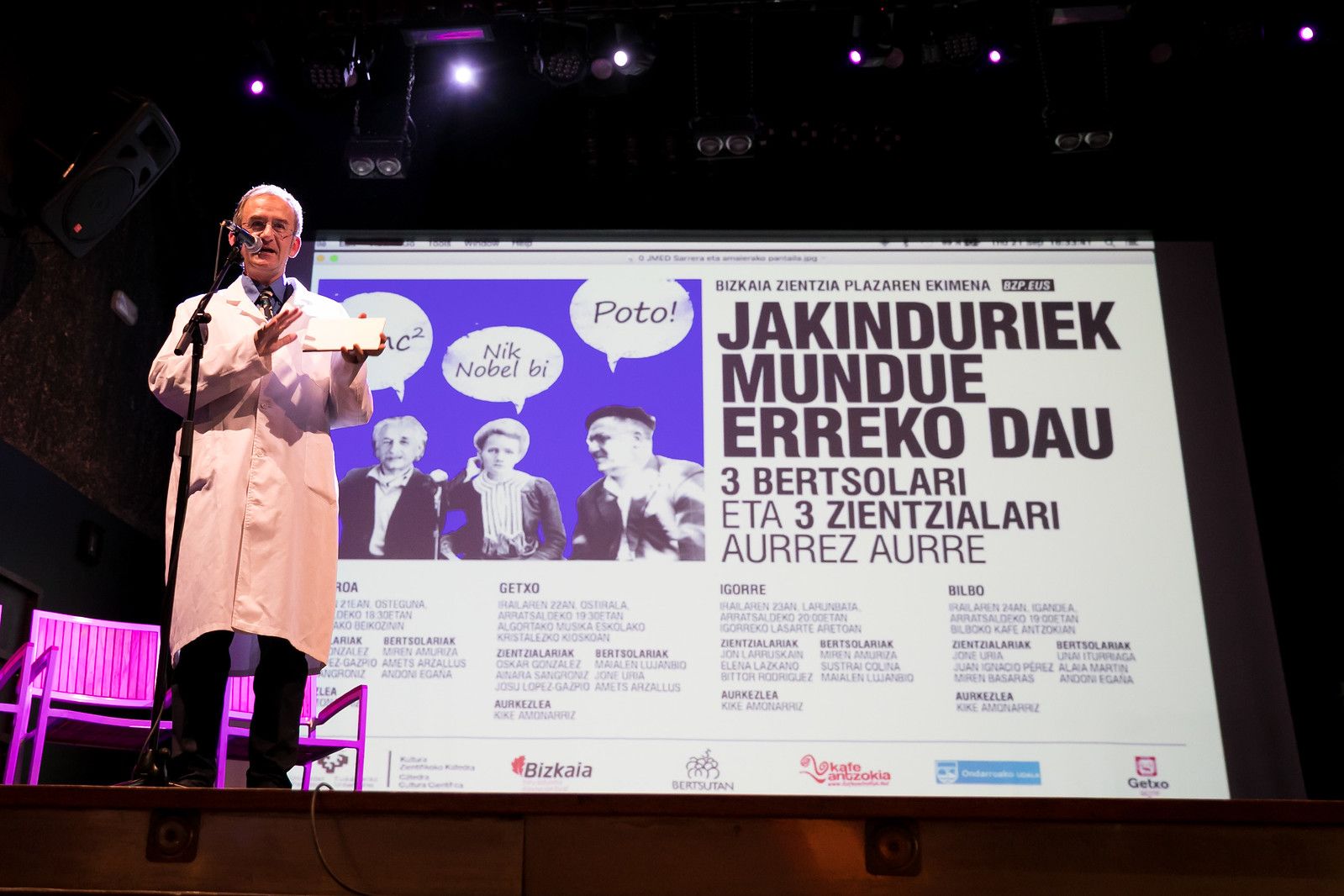 Ondarroa combinará la ciencia y el humor con una sesión de bertsos en la antigua cofradía