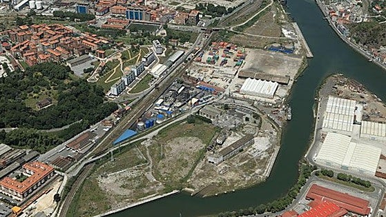 La Diputación proyecta un parque de ribera por todo el frente de la ría en Barakaldo