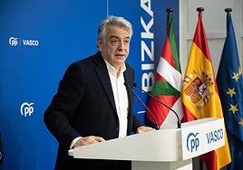 De Andrés al PNV: «Culpar al PP del rechazo al euskera en Europa es muy aldeano»