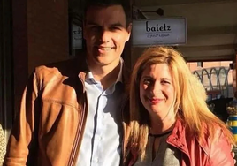 Pedro Sánchez y Leire Díez.