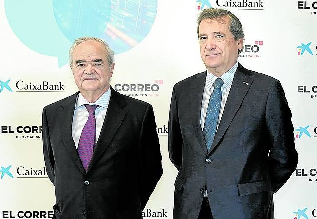 Jorge Bergareche y Ángel Alameda Bustinza.