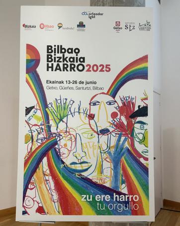 El cartel de este año es una obra del artista bilbaíno Cachorro Lozano.