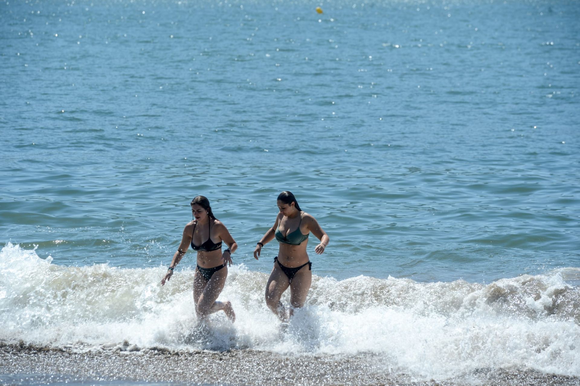 Las imágenes de una jornada veraniega en Bizkaia