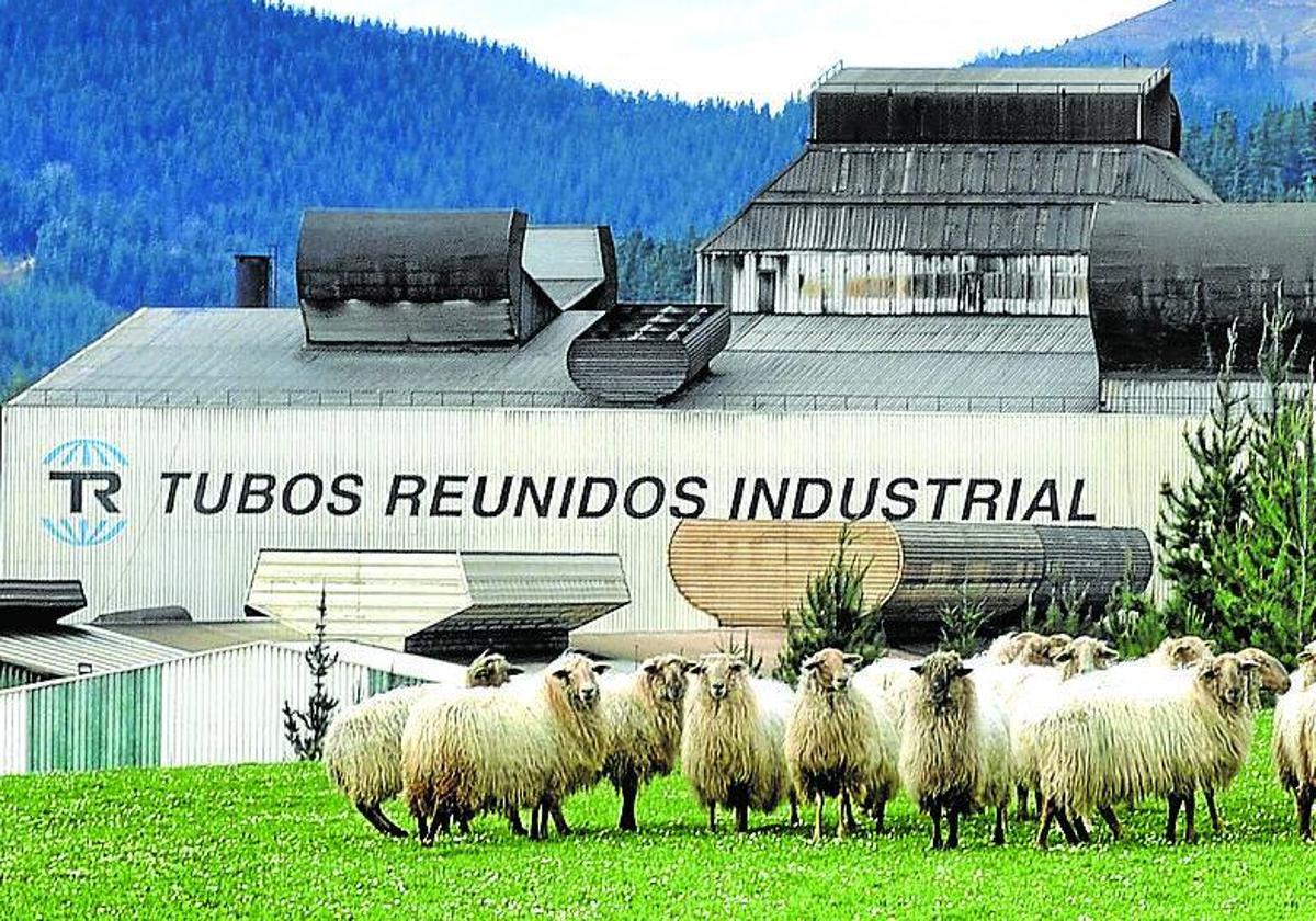 Vista de la planta de Tubos Reunidos en Amurrio.