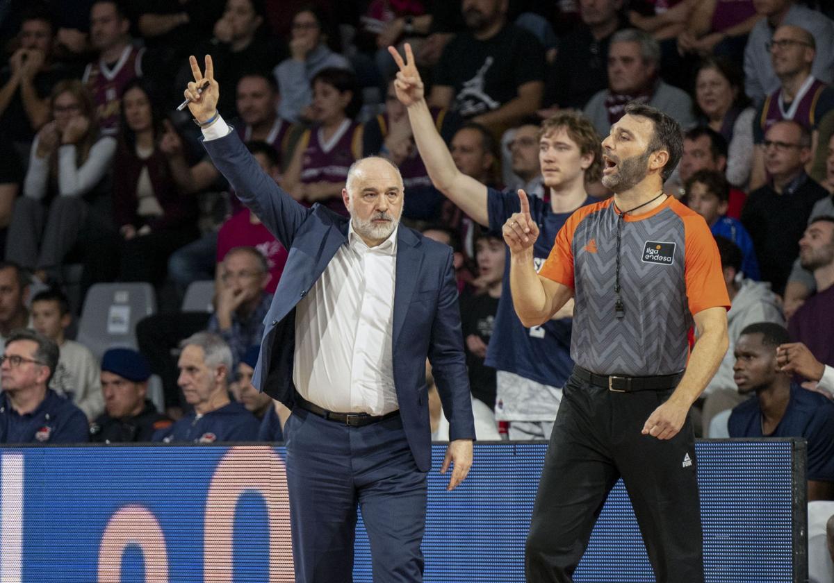 Pablo Laso, sobre la losa de no ganar tres partidos seguidos: «Ni lo sabía»