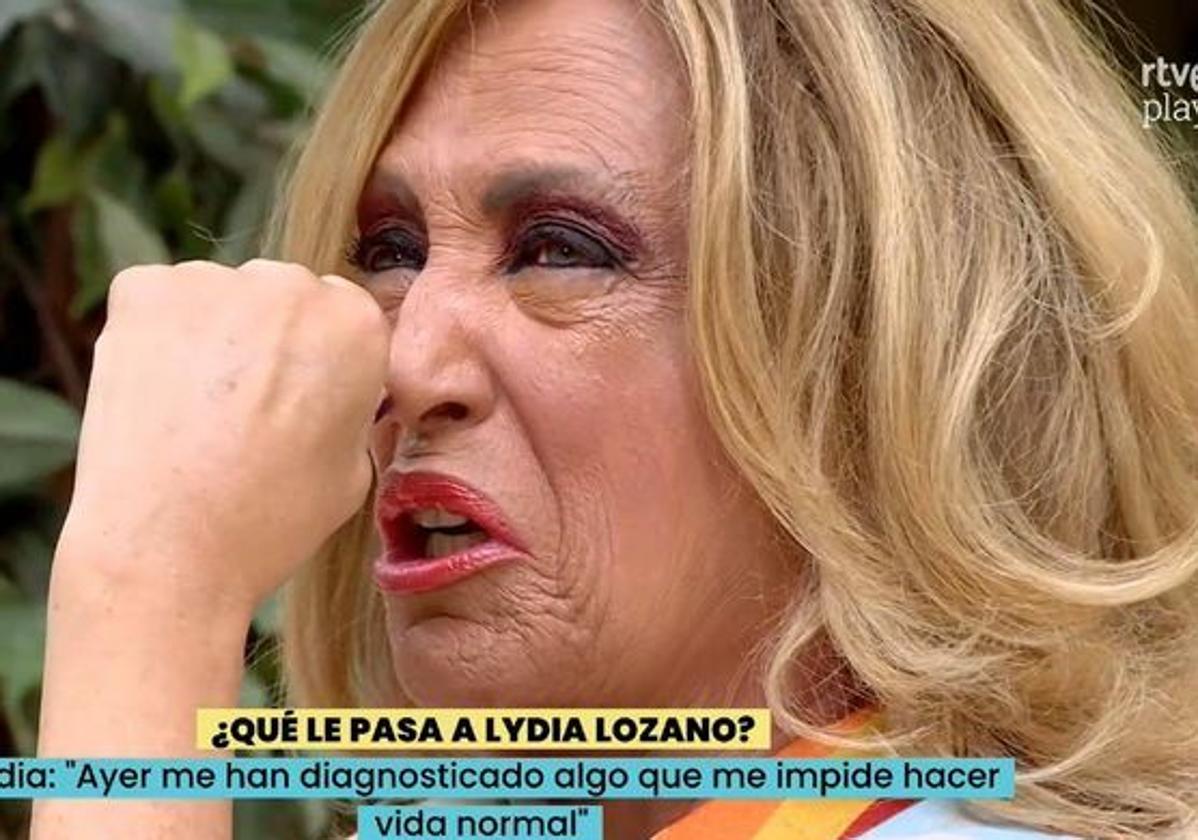 Lydia Lozano se rompe al hablar de su nuevo problema de salud: «No puedo hacer vida normal»